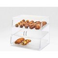 Cal Mil Plastics Cal-Mil Double Door Display Case 26-1/2"W x 22-1/2"D x 23-1/2"H P254SS